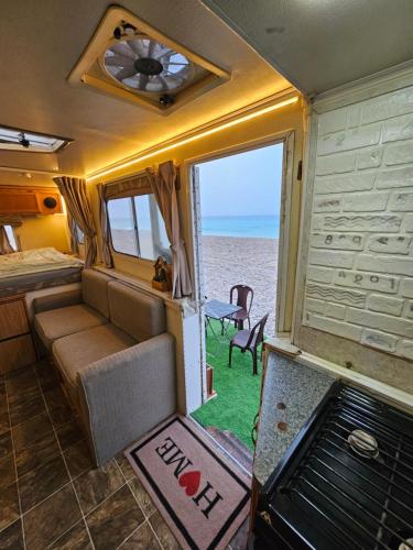 Paisaje cerca de este camping