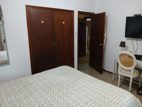 TV a/nebo společenská místnost v ubytování Descanso en Piriápolis