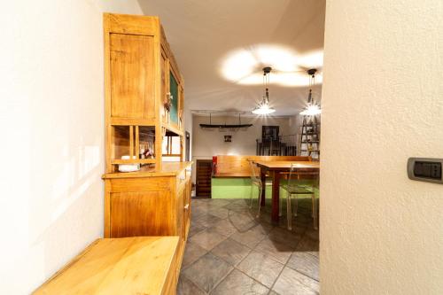 Kuchyň nebo kuchyňský kout v ubytování Sestriere Ski Base, Navetta GRATIS, Parcheggio Privato