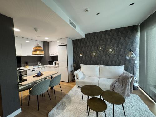 Dapur atau dapur kecil di A&R Suite Ejecutiva Montes de Oca