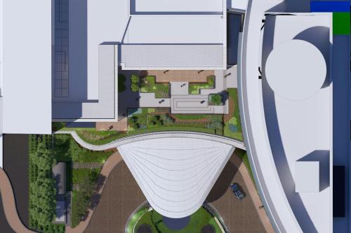 Άποψη από ψηλά του The Westin Seoul Parnas