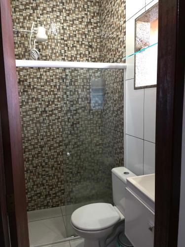Ένα μπάνιο στο Loft Cantinho do Amor