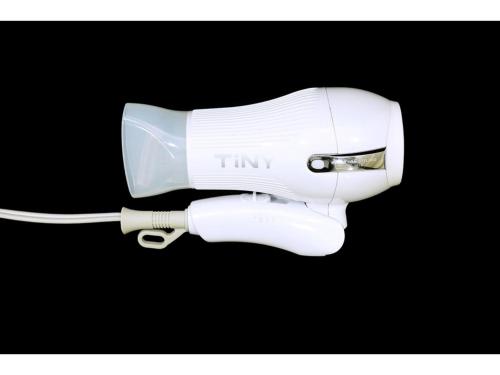 a white hair dryer is attached to a black background at Smile Hotel Kumagaya - Vacation STAY 64087v in Kumagaya