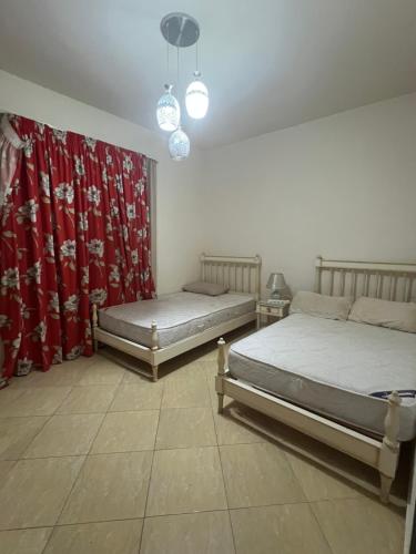 Katil atau katil-katil dalam bilik di Rosana resort chalet 2 bedrooms
