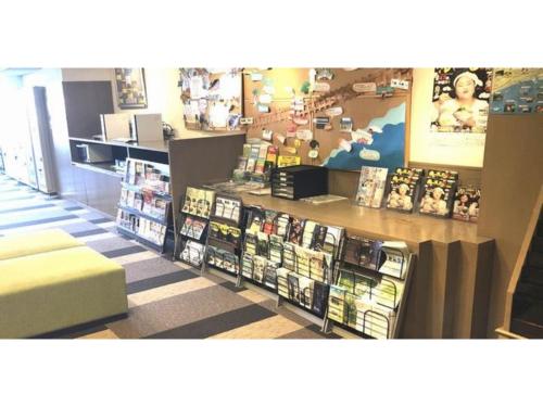 a store with a store display of products on shelves at Smile Hotel Tomakomai - Vacation STAY 68949v in Tomakomai