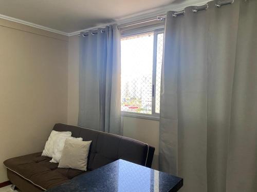 Ruang duduk di Apt Central em Águas Claras