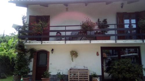 Un balcón o terraza de Casa nel Bosco