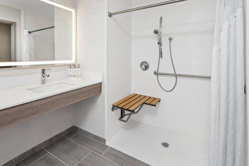 Bilik mandi di Holiday Inn Express & Suites Chicago West-O'Hare Arpt Area by IHG