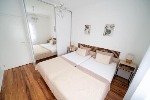 Postel nebo postele na pokoji v ubytování Kukys Production - Villa za odmor