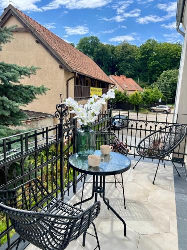 Μπαλκόνι ή βεράντα στο Apartament u Gustawa Klimta Frombork