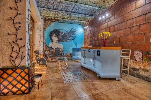 Χώρος καθιστικού στο Hotel Boutique Josefas