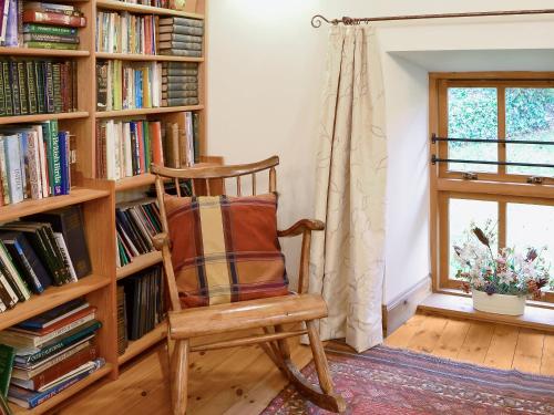 Perpustakaan di rumah percutian