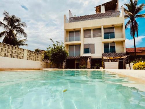Bazén v ubytování Hotel "CASA MANGATA" nebo v jeho okolí