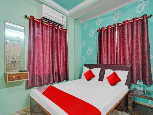 Postel nebo postele na pokoji v ubytování Hotel o Novelty Garden