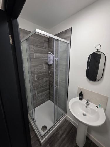Ванная комната в Cosy Studio City Centre