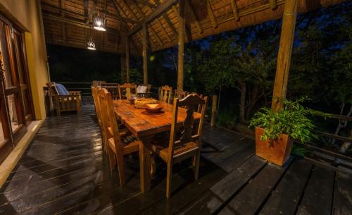 Balkón nebo terasa v ubytování Bush Villas on Kruger