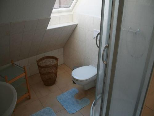 Bilik mandi di Beautiful Apartment in Robertsdorf with Garden