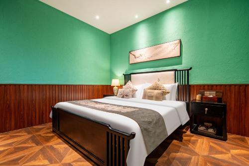 Katil atau katil-katil dalam bilik di Culture & Design-Led Boutique Hotel