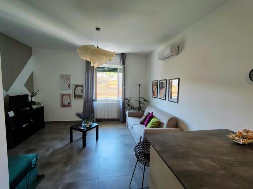 Khu vực ghế ngồi tại A casa nostra