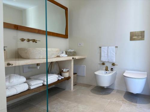 Koupelna v ubytování Masseria San Lorenzo Resort