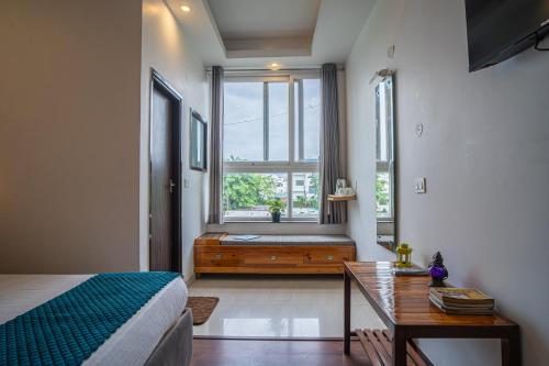 Postel nebo postele na pokoji v ubytování Alaya Stays Impreza Luxury Stays