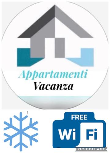 a logo for aventricular vaccine agency with a snowflake at LA CONCHIGLIA A MARINA in Marina di Carrara