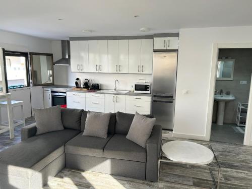 Dapur atau dapur kecil di Luxury Studio in the Heart of Moraira