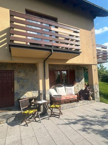 Μπαλκόνι ή βεράντα στο Kuća za odmor Bellevue