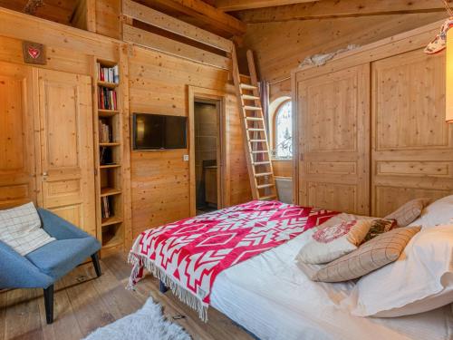 Appartement lumineux et spacieux à Val-d'Isère avec cheminée et prestations de luxe