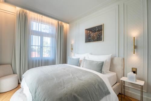 Katil atau katil-katil dalam bilik di Hotel Petit Bois - Adults from 14