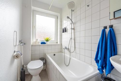Ένα μπάνιο στο Apartmenthaus in Neumünster