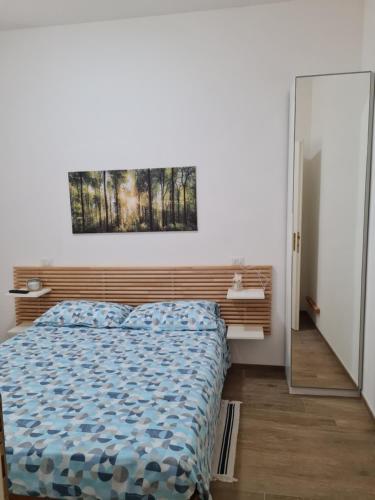 Postel nebo postele na pokoji v ubytování La Terrazza sul Velino