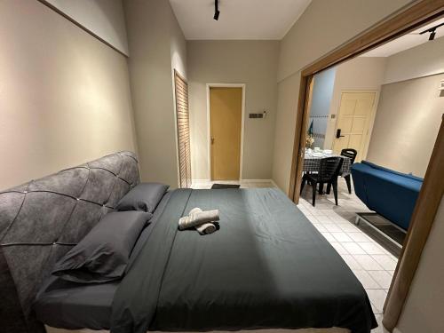 Postel nebo postele na pokoji v ubytování PD Paradise Lagoon Apartment