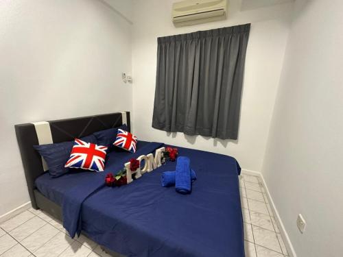 Postel nebo postele na pokoji v ubytování PD Paradise Lagoon Apartment