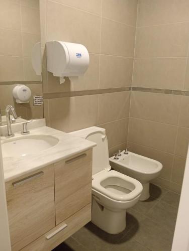 Et badeværelse på Depto Centrico Etoile 4