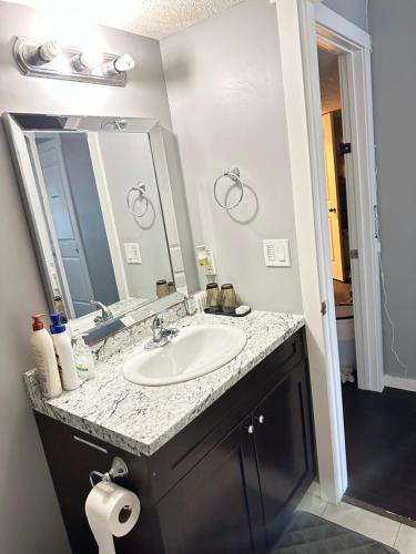 Koupelna v ubytování ComfyComfort