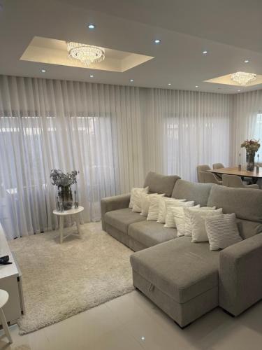 Ruang duduk di Villa en vista cana
