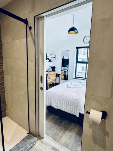 Uno in the City - Luxury Serviced Accommodationにあるベッド