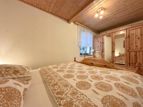 Katil atau katil-katil dalam bilik di Haus Panoramablick