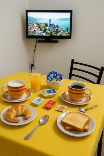 Jídlo v penzionu nebo okolí