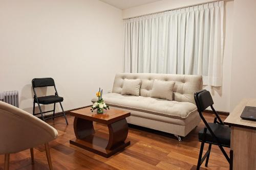 Zona de estar de Sarawi Inn