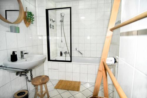 Boho Home Sindelfingenにあるバスルーム