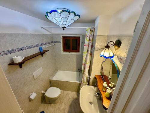 Et badeværelse på Vista Vettica