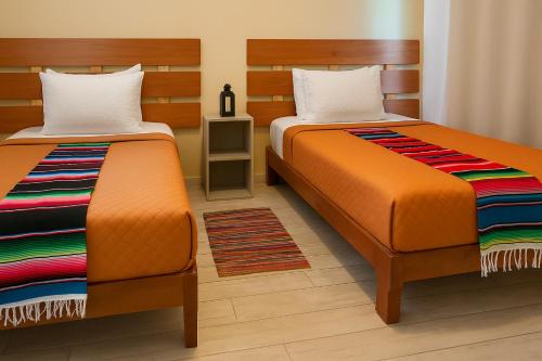 Cama o camas de una habitación en Teoti Querido