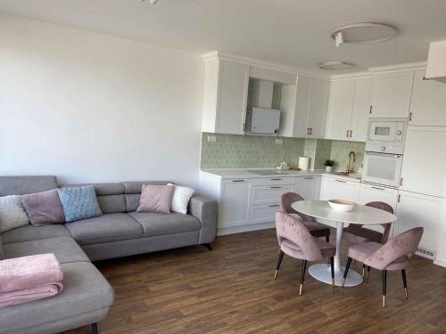 Dapur atau dapur kecil di Apartment in Balatonlelle 54649