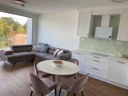 Ruang duduk di Apartment in Balatonlelle 54649