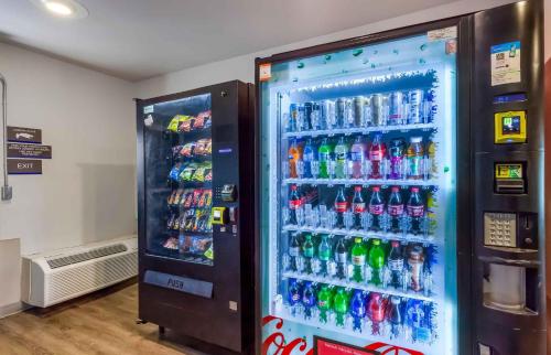 a vending machine filled with lots of soda bottles at Extended Stay America Select Suites - Fayetteville in Fayetteville
