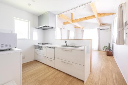 Dapur atau dapur kecil di 藤沢Home 2階