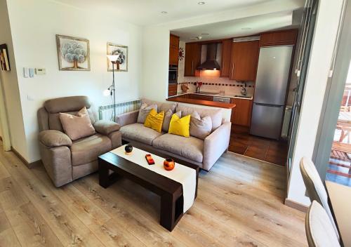 Nhà bếp/bếp nhỏ tại Apartamento Peña Telera Las Margas Golf