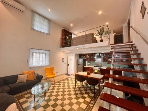 Zona de estar de Luxury Oasis in the Old Town of Panama